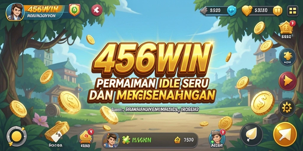 Tampilan screenshot utama 456WIN menampilkan suasana gameplay Idle yang asyik.