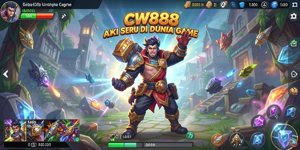 Tampilan gameplay CW8888 yang penuh aksi dan tantangan.
