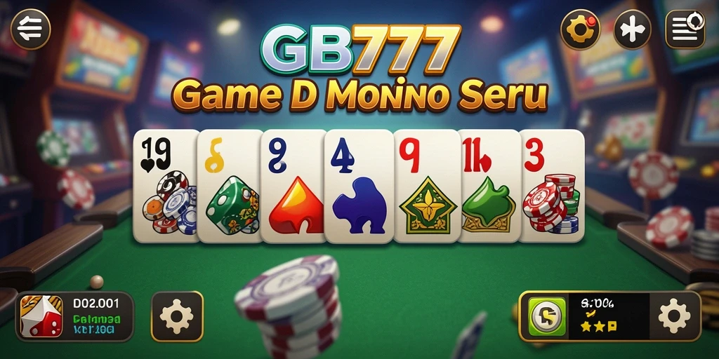 Screenshot gameplay <strong>GB777</strong> menampilkan keseruan permainan Domino.