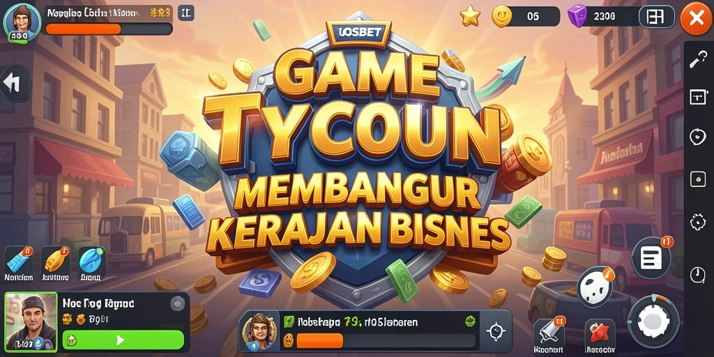 Gameplay IOSBET menampilkan strategi membangun bisnis yang menarik.