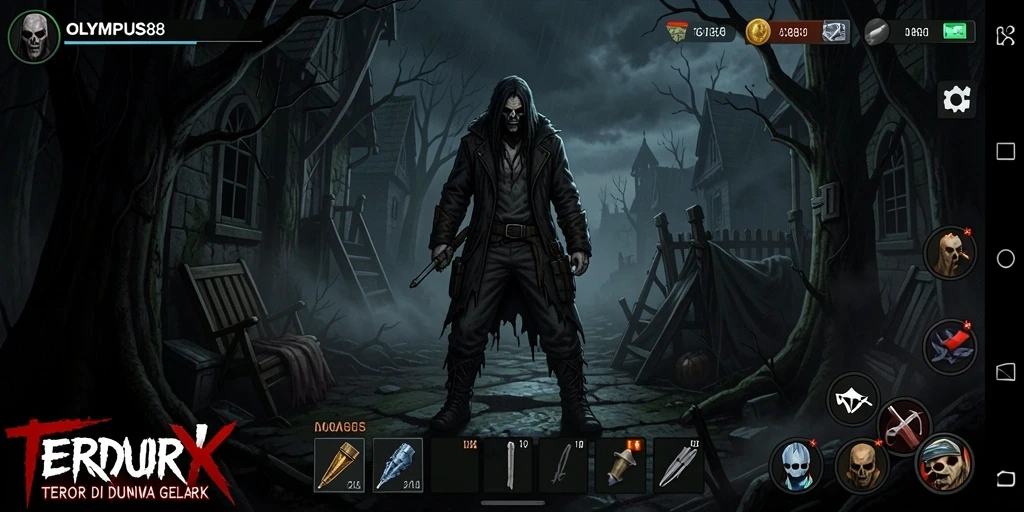 Screenshot menunjukkan gameplay OLYMPUS88 yang menegangkan.