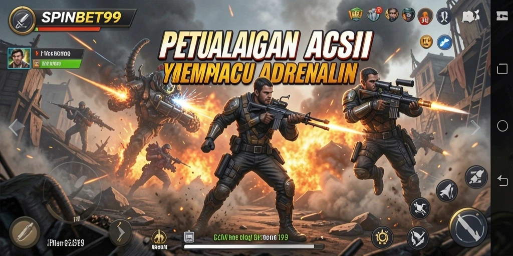 Tangkapan layar gameplay SPINBET99 menampilkan aksi seru dan grafis yang memukau.