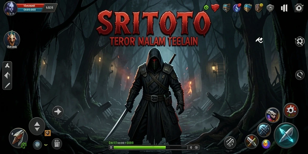 Gameplay menegangkan SRITOTO dengan suasana horor yang mencekam.