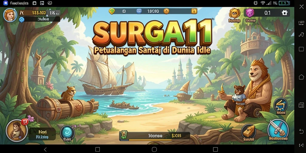 Tampilan menarik dari gameplay SURGA11 yang memikat.